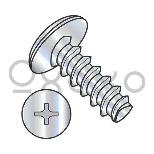 4-20X1/4  Phillips Full Contour Truss Plastite Alternative 48-2 Fully Thrd Zinc Bake &Wax