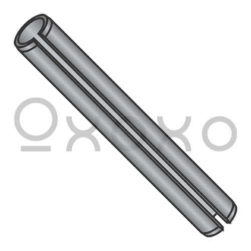 M2X4  Metric Pin Slotted Plain ISO 8752, Thermal Black