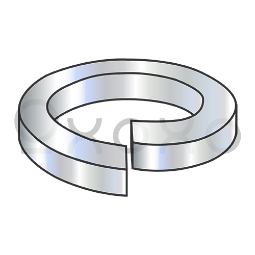 M3  Metric Din 7980 High Collar Split Lock Washer Zinc and Bake
