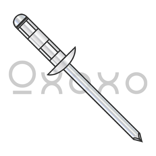 1610-3716  Multi Grip Brazier Rivet Zinc