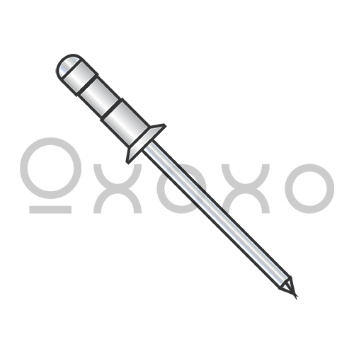 1/8X.093-.250  Multi Grip Countersunk Rivet Zinc