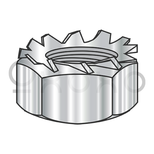 M3-0.5  Metric K Lock Nut A2 Stainless Steel