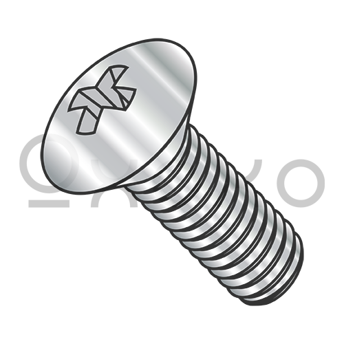 2-56X1/4  Phillips Oval Machine Screw Fully Threaded 18 8 Stainless Steel