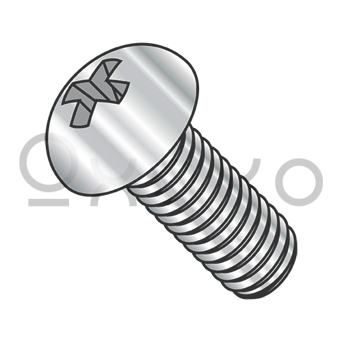 4-40X1/4  Phillips Round Machine Screw Fully Threaded 18 8 Stainless Steel