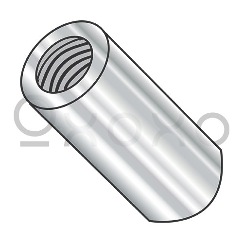 M6-1.0X20X10  Metric Type 9070 Round Coupling Nut A2 Stainless Steel