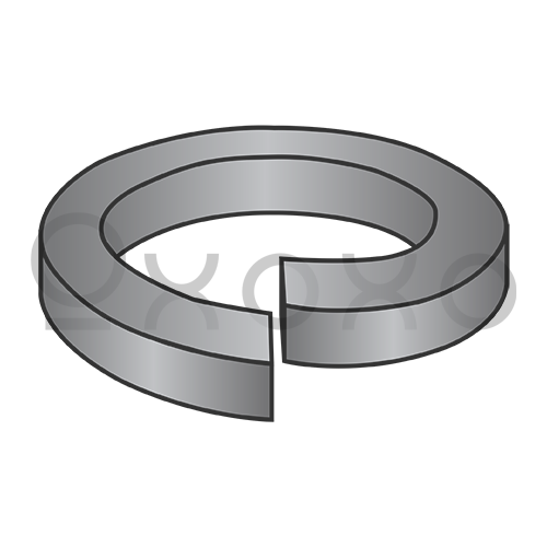 6  MS51848, Military High Collar Split Lock Washer Black Phosphate