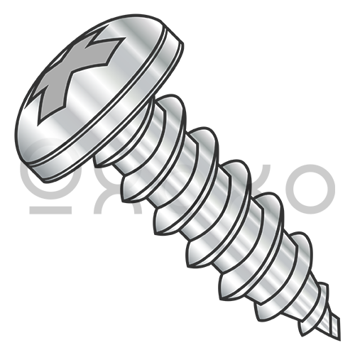 4-24X1/4  MS51861-C Military Phillips Pan Type AB Sheet Metal Screw 410StainlessSteel