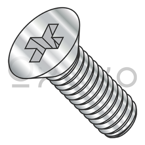 0-80X1/8  MS51960, NASM51960 Phil Flat Machine Screw Fine Full Thread 300 Series S/S DFAR