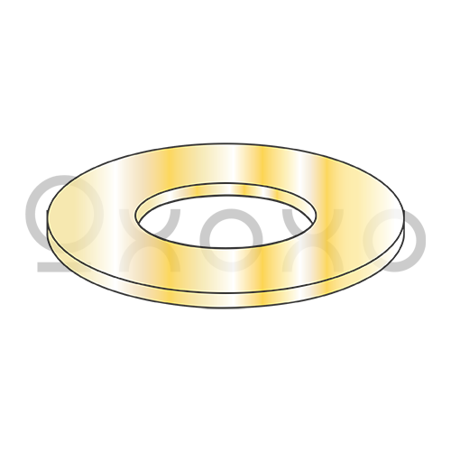 10X.032  NAS1149FP Military Machine Screw Washer Light Series Cadmium Yellow