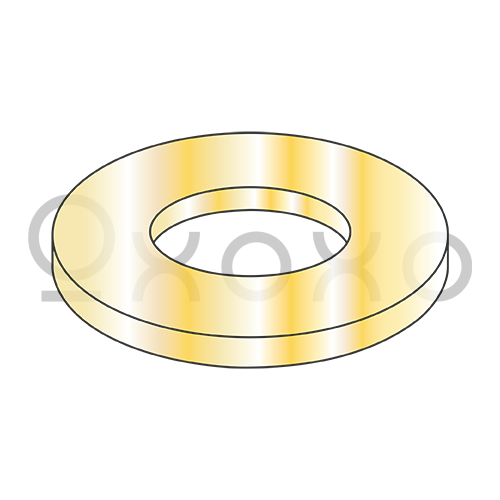 10X.063  NAS1149FP Military Machine Screw Washer Cadmium Yellow