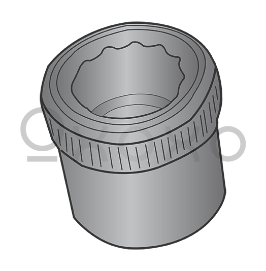1/2-13  Socket Allen Nut Black Oxide And Oil