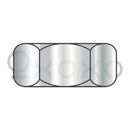 1-8  Finished Hex Nut 18 8 Stainless Steel