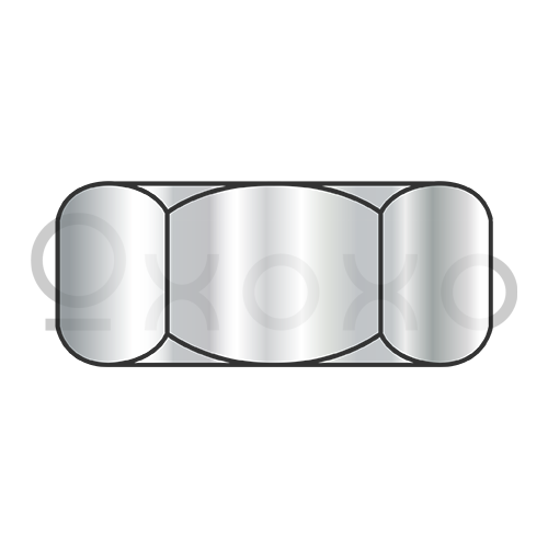 1-8  Finished Hex Nut 3 16 Stainless Steel