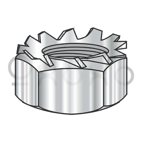 4-40  K Lock Nut 18-8 Stainless Steel Nut, 420 Stainless Steel Washer