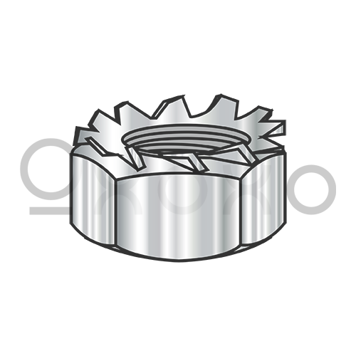 6-32X1/4  K Lock Nut Small Pattern 18 8 Stainless Steel