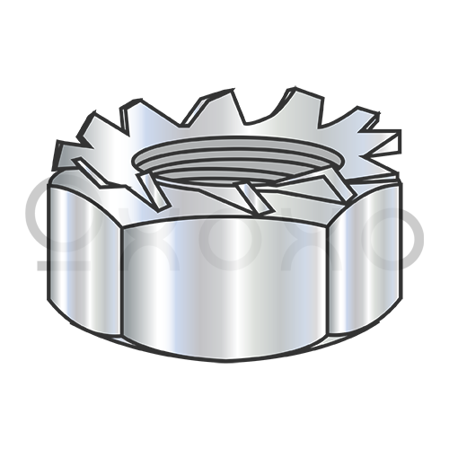 4-40  K Lock Nut Zinc and Bake
