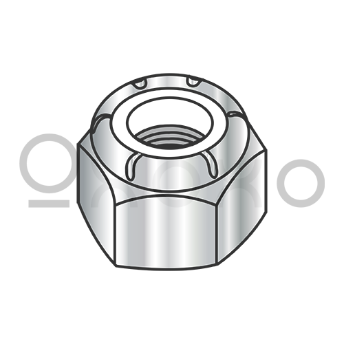 1/4-20 NE  Nylon Insert Hex Lock Nut 316 Stainless Steel