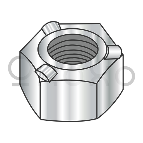 1/4-20  Hex Piloted Weld Nut With 3 Projections 18-8 Stainless Steel