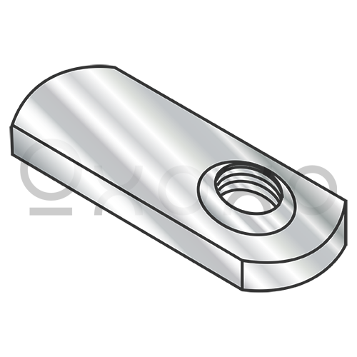 1/4-20  Weld Nuts With .812 Tab Base offset hole 18-8 Stainless