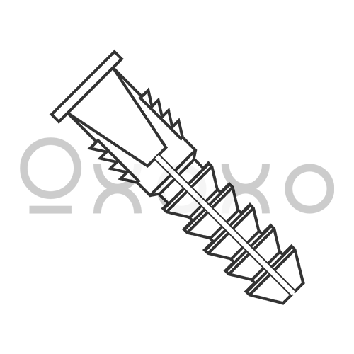 6-8  Plastic Anchor