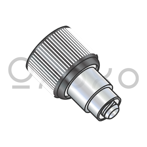 1032X.250X.125  Retractable Captive Panel Fastener Flare In Style Black Finish