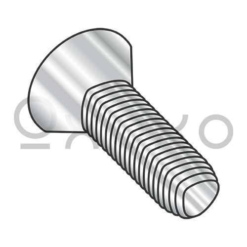4-40X1/4  Phil Flat Taptite Alternative Thread Rolling Screw Fully Thrd 410 S/S Pass & Wax