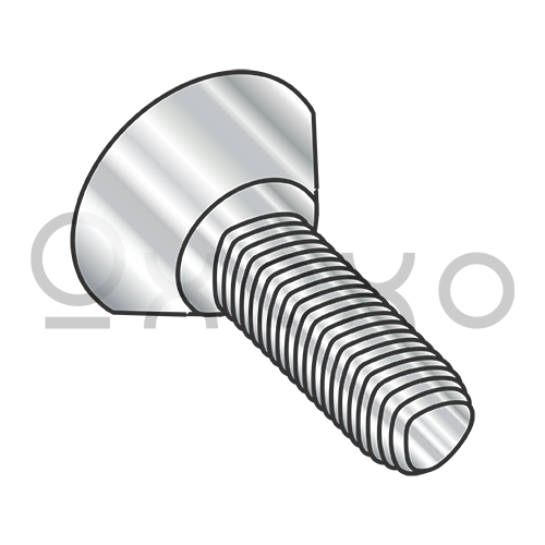 4-40X1/4  Phil Flat U/C Taptite Alternative Thread Rolling Full Thrd 18-8 S/S PassivateWax
