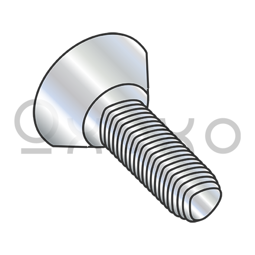 4-40X3/16  Phil Flat U/C Taptite Alternative Thread Rolling Screw Fully Thd Zinc Bake & Wax