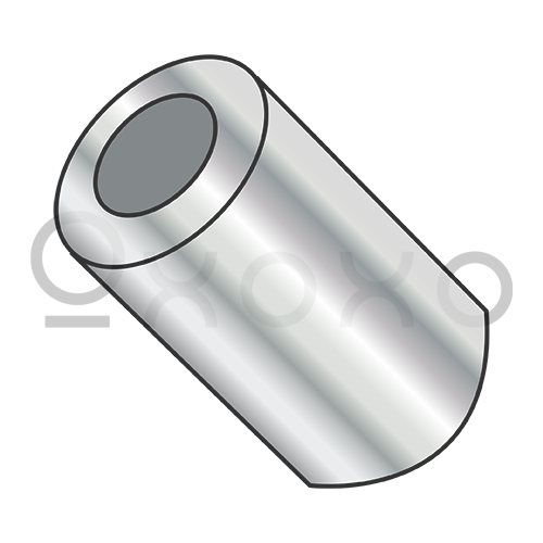 4X1/8  One Quarter Round Spacer Brass Nickel