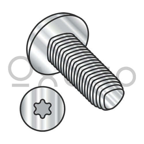 2-56X3/16  6 Lobe Pan Taptite Alternative Thread Roll Sc Fully Thrd 18-8 S/S Pass & Wax