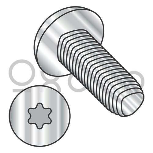 4-40X1/4  6 Lobe Pan Taptite Alternative Thread Rolling Full Thrd 410  Stainless Pass &Wax