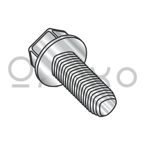 4-40X1/4  Unslot Ind Hex Wash Taptite Alternative Full Thread 18-8 Stainless Passivate Wax