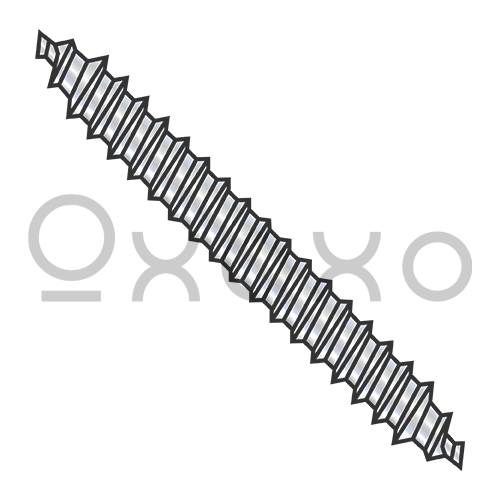 3/16X1 1/2  Dowel Screw Zinc Fully Threaded
