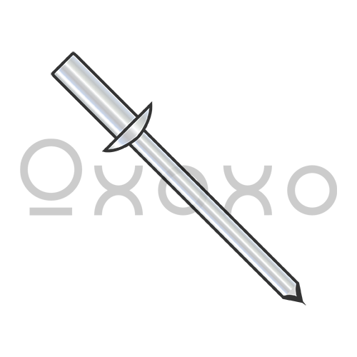 1/8X.06-.12  Closed End Steel Rivet With Steel Mandrel