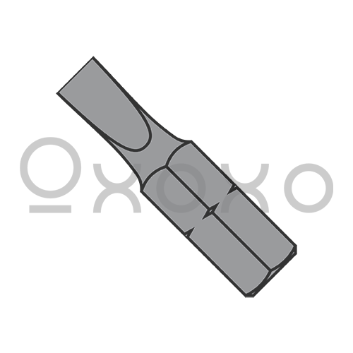 4-5X1X1/4  Slotted Insert Bit