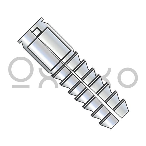 1/4X1 1/2 LONG  Lag Screw Shields Zinc Die Cast