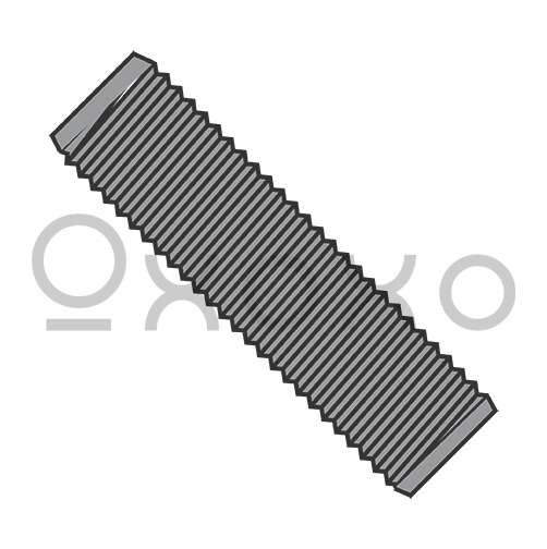 5/16-18X2  Studs Fully Threaded Plain