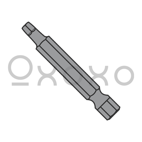 1X1 15/16X1/4  Square Recess Power Bit