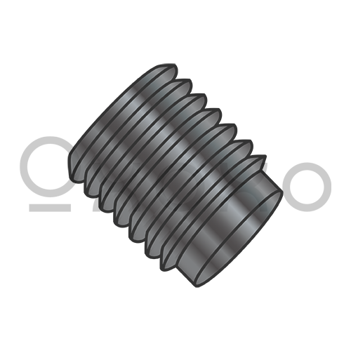 10-32X3/16  Fine Thread Socket Set Screw Half Dog Point Plain