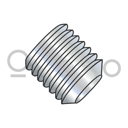 10-32X1/8  Fine Thread Socket Set Screw Flat Point Imported