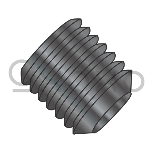 10-32X3/16  Fine Thread Socket Set Screw Flat Point Plain