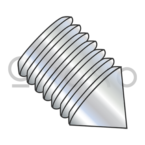 2-56X1/16  Coarse Thread Socket Set Screw Cone Point imported Black Oxide