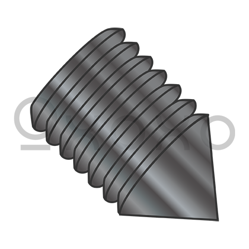 6-32X3/16  Coarse Thread Socket Set Screw Cone Point Plain