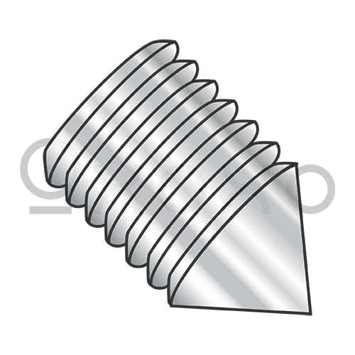 10-32X1/4  Fine Thread Socket Set Screw Cone Point Imported 18 Stainless Steel