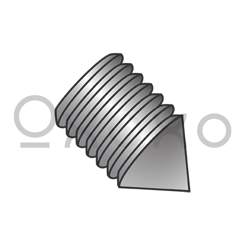 10-32X1/4  Fine Thread Socket Set Screw Cone Point Plain