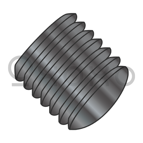 1/4-20X1/2  Coarse Thread Socket Set Screw Oval Point Plain