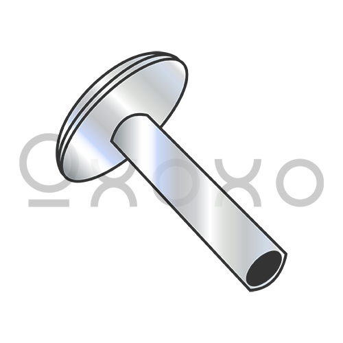 1/4X3/4  Truss Head Steel Semi-Tubular Door Rivet