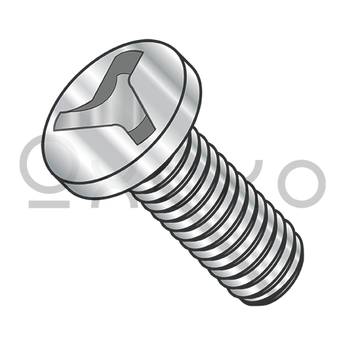 6-32X1/4  3 Wing Pan Head Machine Security Scrw Full Thread 18-8 Stainless Steel Passivate