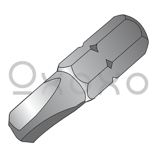 1X1X1/4  Tri-Wing Insert Bit