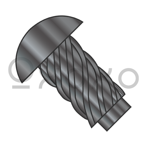 00X3/16  Round Head Type U Drive Screw Black Oxide